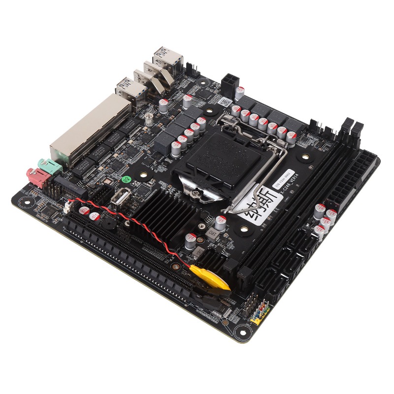 C246 Ecc Server Motherboard - C246 Schwarzes Synology Feiniu Low-Power-Soft-Router-NAS-Speicherserver-ITX-Motherboard unterstützt
